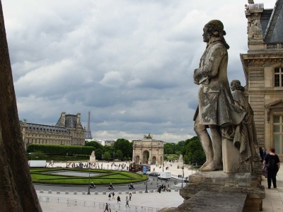 Arc de Triomphe du Carrousel, jardin du Carrousel