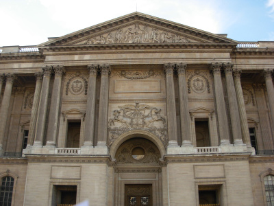 Entrée du Louvre, rue de l'Amiral de Coligny, Porte Saint-Germain l'Auxerrois